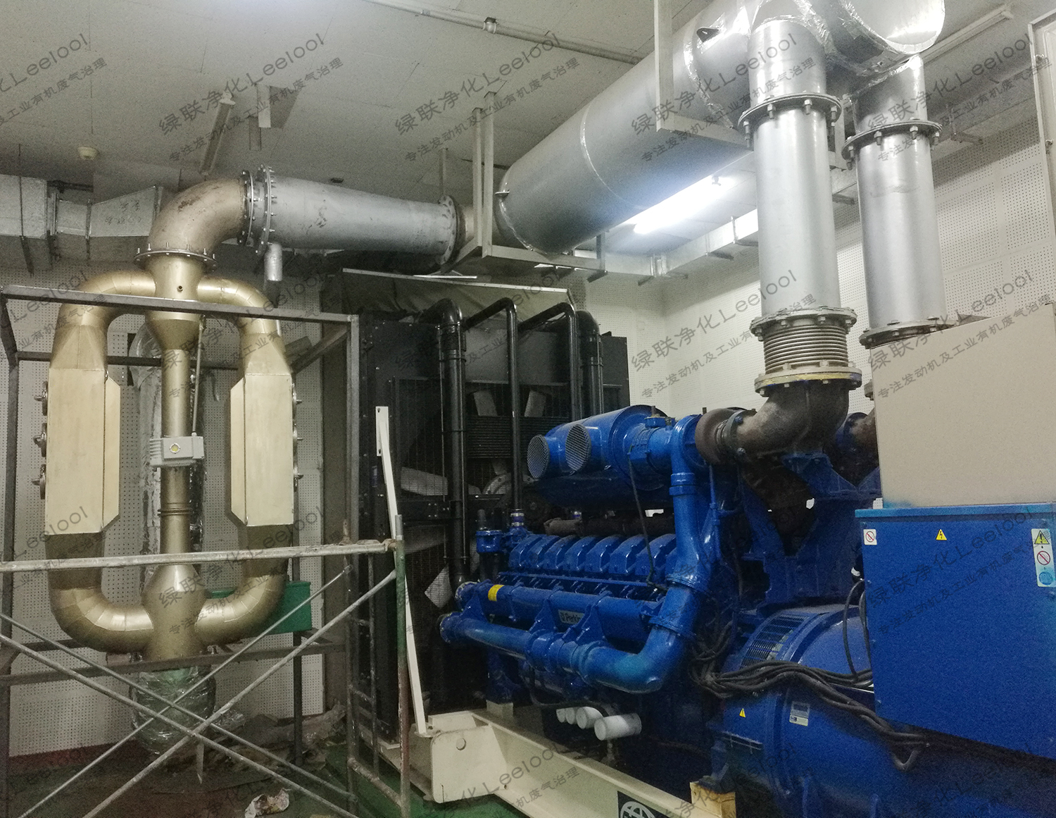 機場航站樓應急電源排氣凈化裝置