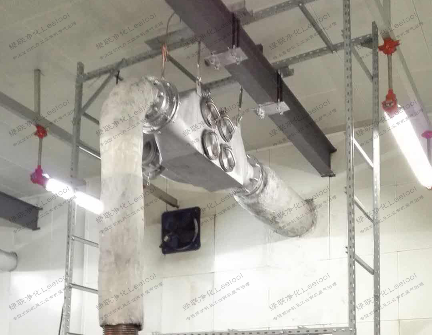 大功率發(fā)電機尾氣黑煙凈化器
