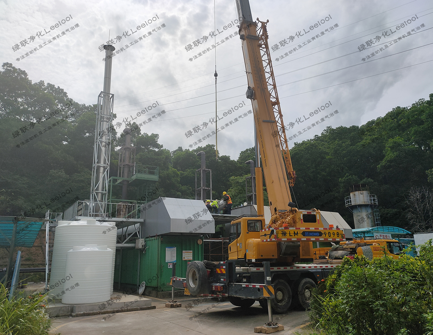 垃圾填埋沼氣柴油發(fā)電機(jī)組氮氧化物治理