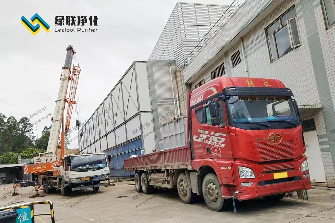 貨物到達(dá)項目現(xiàn)場
